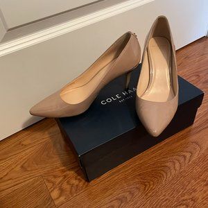 Cole Haan prieta pump  - maple sugar patent (7.5)